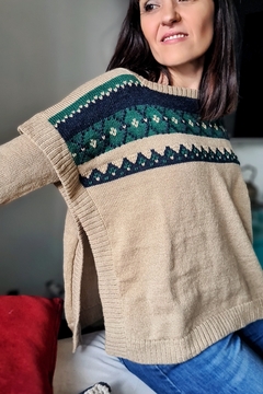 SWEATER-PONCHO ANDES en internet