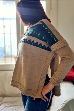 SWEATER-PONCHO ANDES - Maru Cravero