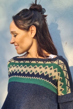 SWEATER-PONCHO ANDES - comprar online