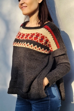 SWEATER-PONCHO ANDES en internet