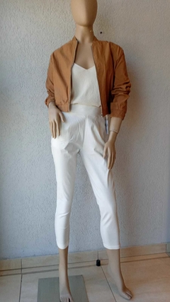 PANTALON BERMEJO BLANCO