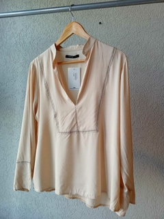 BLUSA AZUCENA BEIGE - comprar online