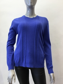 Sweater trenzado SW58 - comprar online