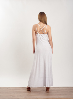 Vestido Largo Corbata N1033 - comprar online