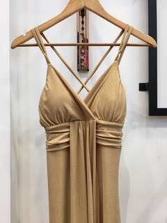 Vestido Largo Corbata N1033 - tienda online