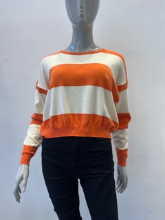 Sweater pupero rayado SW26 - tienda online