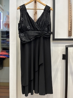 Vestido escote v girasol N1375 - comprar online
