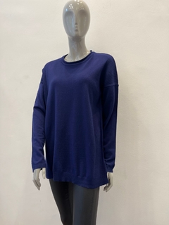 Sweater morleado y tajo SW22 - tienda online