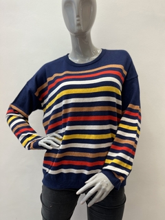 Imagen de Sweater rayas de colores SW51