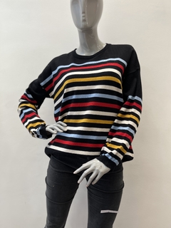 Sweater rayas de colores SW51