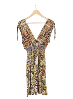 Vestido animal print Y164 en internet