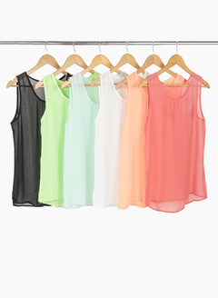 Musculosa lisa Y207 - tienda online