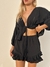 Blusa lena negra - Por talles