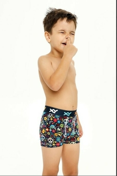 149-1010 BOXER NIÑO ALGODON Y LYCRA XY - tienda online