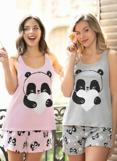 ART 25750 !!! AGOTADO !!!PIJAMA DE JERSEY ESTAMPADO CON PANDA