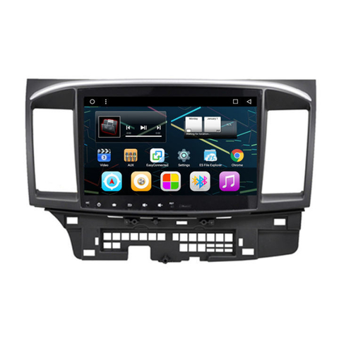 Stereo Multimedia 9" Mitsubishi Lancer 2006-2018 con GPS - WiFi - Mirror Link para Android/Iphone