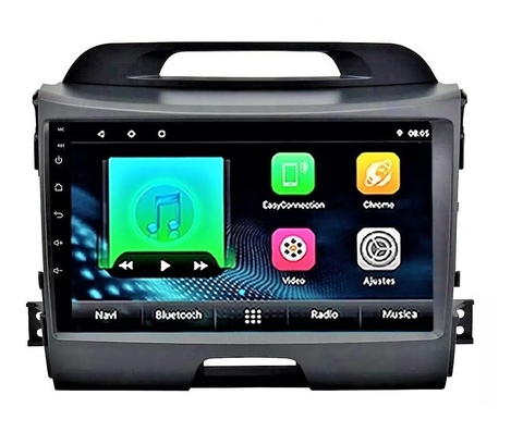 Stereo Multimedia 9" para Kia Sportage 2011 al 2015 con GPS - WiFi - Mirror Link para Android/Iphone