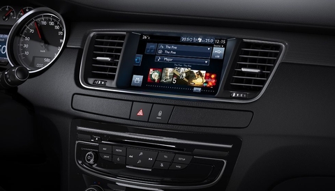 Stereo Multimedia 9" para Peugeot 508 2013 al 2018 con GPS - WiFi - Mirror Link para Android/Iphone