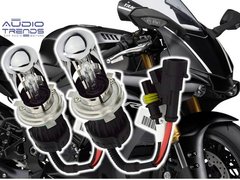 Lampara Bi-xenon H4 Para Moto 6000k / 8000k Premium