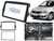 Marco Adaptador Renault Doble Din Duster Sandero Logan - comprar online