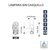 1 Led Osram W5w Cool White 6000k T10 12v Vidrio Posicion - tienda online