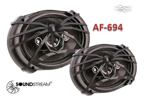 Combo Luneta Acustica para Gol Trend / Fox + Soundstream 6x9 Af-694