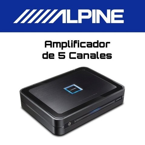 Amplificador Alpine PDX-V9 Digital - 5 Canales ( 4x100w + 1x500w Reales )