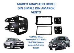 Marco Frente Adaptador Doble Din Vw Amarok Vento Passat en internet