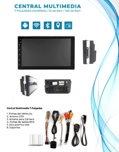 Stereo Multimedia 7" para VW Bora / Golf 2010-2013 con GPS - WiFi - Mirror Link para Android/Iphone