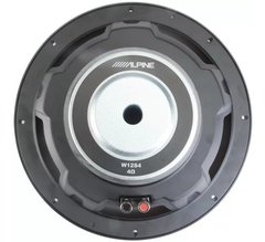 Subwoofer Alpine 12" W12S4 Bobina Simple 250w Reales en internet