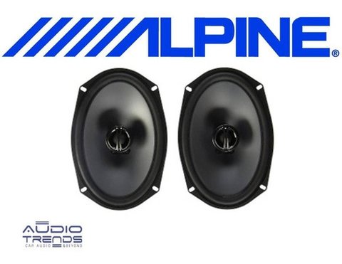 Juego de Parlantes Alpine SPE-6090 2 Vias 75w Reales