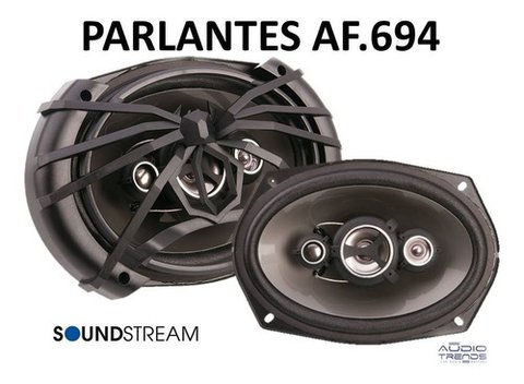 Parlantes SoundStream AF-694 6x9" 4 Vías 500w / 170w RMS