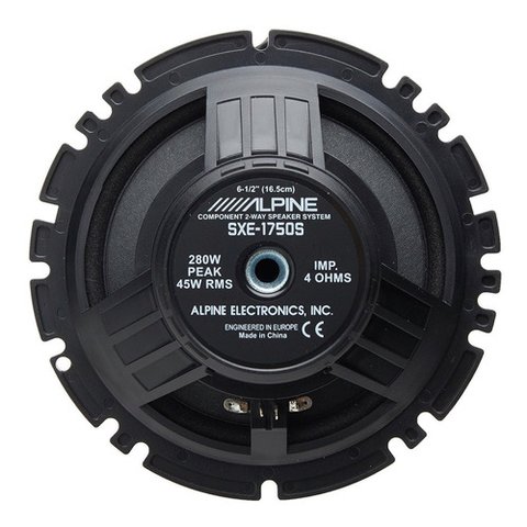 Componentes 6.5 Alpine Parlantes Para Auto Sxe-1751 Tweeter