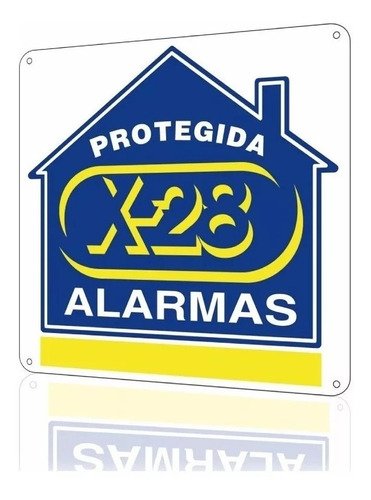 Kit Alarma X-28 4 Zonas C/luz Emergencia