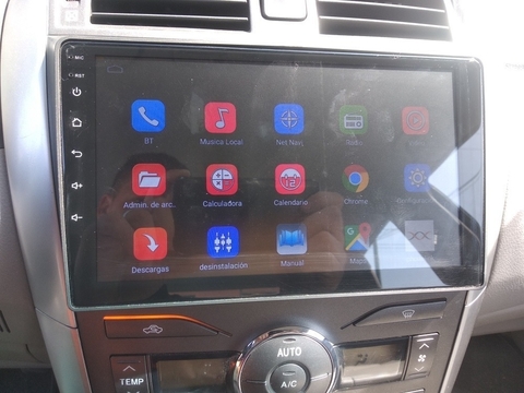 Stereo Multimedia 9" para Toyota Corolla 2008 al 2013 con GPS - WiFi - Mirror Link para Android/Iphone - Audio Trends