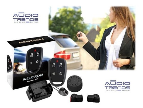 Alarma para Auto Positron Keyless 360 con Volumetrico con manejo desde la Llave Original - Instalada