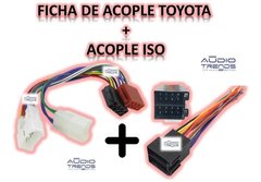 Imagen de Ficha Acople Toyota + Ficha Acople Iso