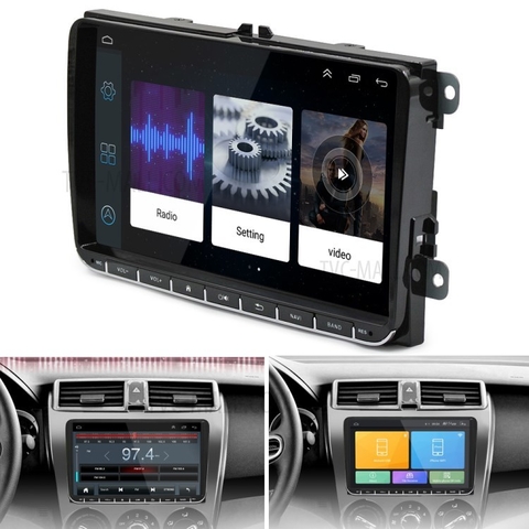 Stereo Multimedia 9" para VW Fox / Suran 2016-2019 con GPS - WiFi - Mirror Link para Android/Iphone