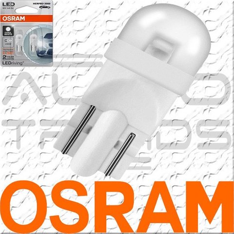 Juego Led Osram W5w Cool White 6000k T10 12v Vidrio Posicion