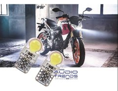 Jgo Led Cree T10 W5w Siliconados Posición P/moto Alto-brillo - comprar online