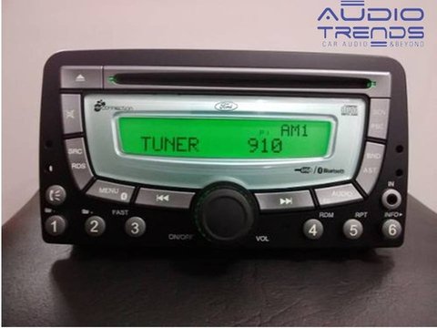 Stereo Reacondicionado a Nuevo Ford My Connection 2 Din Fiesta Max Ecosport con BT y USB