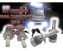 Cree Led Kit Camiones 24v H4 Bi Can-bus 16.000 Lumenes 36w - tienda online