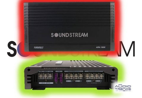 Potencia SoundStream AR4.1800D 4 Canales Digital ( 4 x 180w RMS )