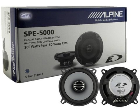 Juego de Parlantes Alpine SPE-5000 5" 2 Vias 35w Reales