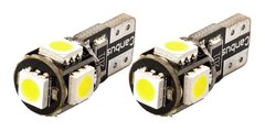 Jgo Lamparas Led T10 5 Led Smd Blanco Frio Can-bus Posicion - comprar online