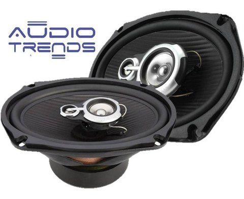 Parlantes SoundStream 6x9 Picasso PF-693 3 Vias 350w / 130w RMS