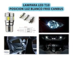 Lampara T10 Posicion 6 Led Cree C/lupa Blanco Frio Can-bus - comprar online