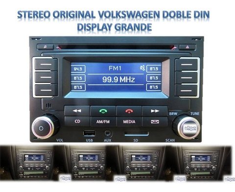 Stereo Volkswagen Linea Digital 2014-2015 Bluetooth - USB - SD - AUX - MP3
