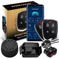 Alarma para Auto Positron PX360BT con Volumetrico Presencia Bluetooth y GPS sin seguimiento