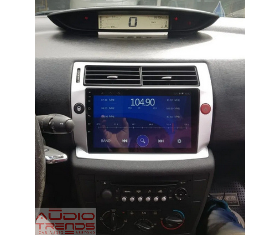 Stereo Multimedia 9 para Citroen C4 2008 al 2014 con GPS - WiFi - Mirror  Link para Android/Iphone